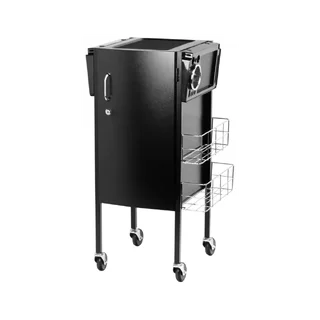 Frisörvagn, Gabbiano Deluxe 500 svart