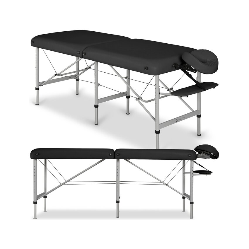 Massagebänk Medmal Alu 70 Vinyl Flex K015 Svart