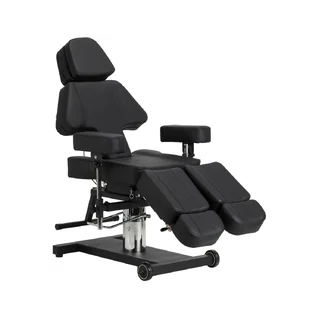 Tatueringsstol Pro Ink 605, Smidig Justering, Svart
