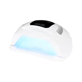 Nagellampa UV lampa naglar Glow S1 168W, vit silver