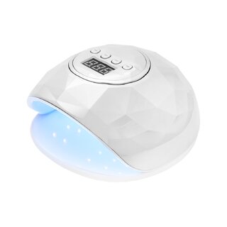 Lampa UV LED Shiny 86W vit/silverpärla
