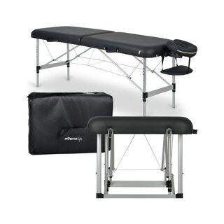 Bärbar Massagebänk Estetic Comfy Base K515, Svart, 65cm