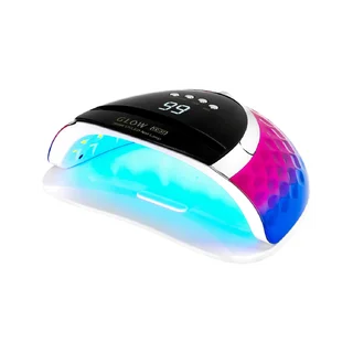 UV LED nagellampa YC57 RN blå rosa 268W