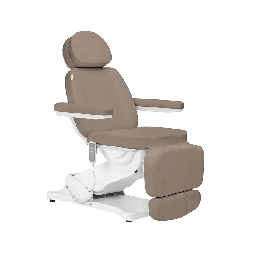 Elektrisk behandlingsstol Sillon Classic, 3 motorer, Brun