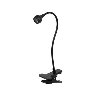 Glow Lampa UV LED Snake för skrivbord svart