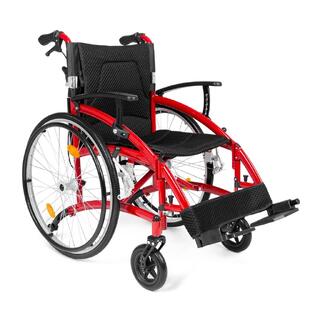 Lätt rullstol med aluminiumram – Endast 13,7 kg – Hopfällbar