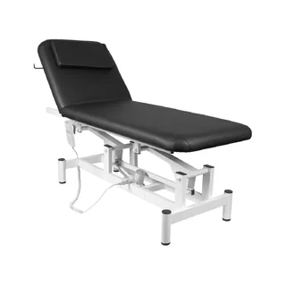 Elektrisk Massagebänk, 1 Motor, Svart