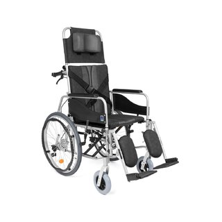 Rullstol liggande i aluminium