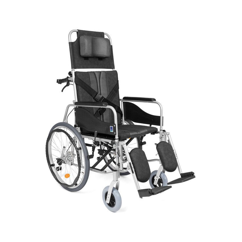 Rullstol liggande i aluminium