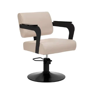 Frisörstol Hair System Jet Latte, Beige