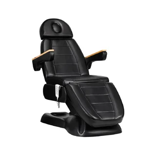 Elektrisk behandlingsstol Sillon Lux 273B, 3 motorer, Svart