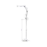 Behandlingslampa LED 22W silver
