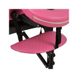 Bärbar Massagebänk Exklusiv Estetic, Rosa