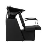 Schamponeringsstol Edge Noir, Svart