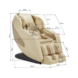 Sakura Comfort Plus 806 massagefåtölj, beige