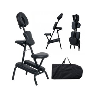 Energimassagestol, svart