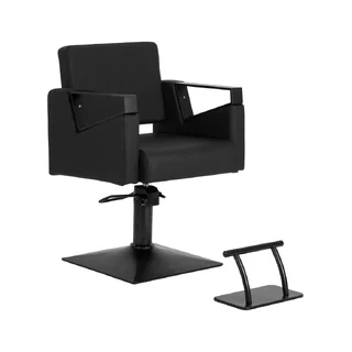 Frisörstol Hair System Duplex noir svart