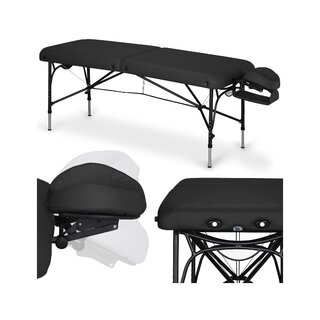 Massagebänk Smart Alu 70 Vinyl Flex K015 Svart