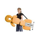 Massagestol Prestige Pneumatisk Lift K012 Blå
