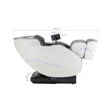 Sakura Maximus 809 Massagestol 3D, Vit/Grå