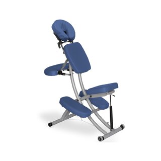 Massagestol Prestige Pneumatisk Lift K012 Blå