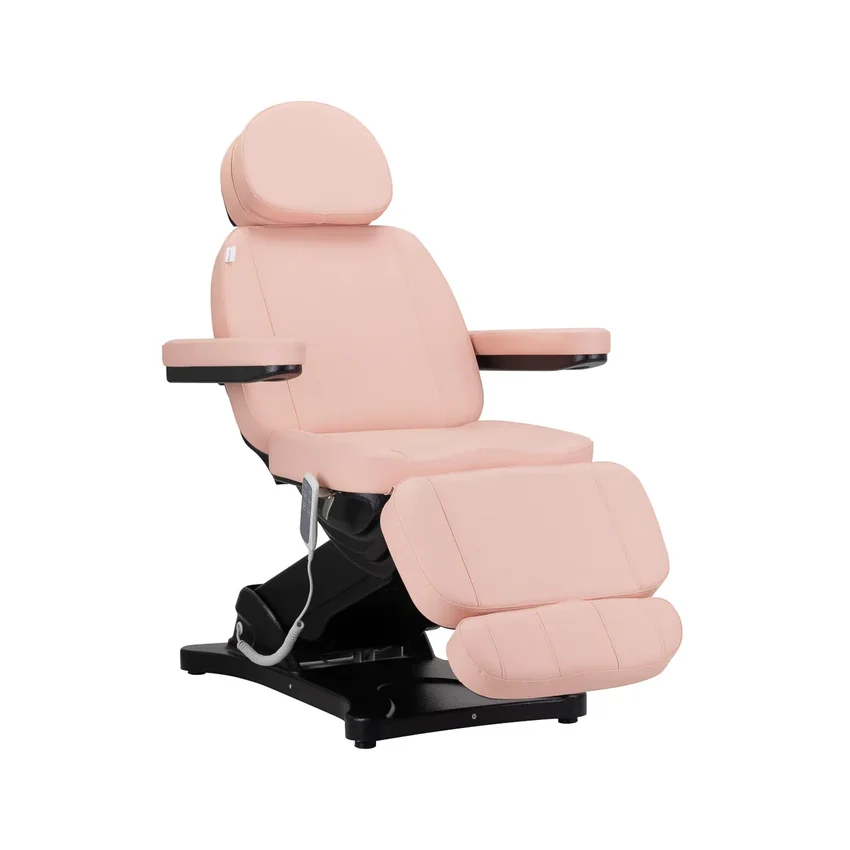 Elektrisk behandlingsstol Sillon Classic, 3 motorer, Rosa