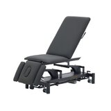 Elektrisk massagebänk 5-delad Rila PRO - Grå ram, grå klädsel