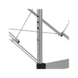 Bärbar Massagebänk Estetic Comfy Base K515, Svart, 65cm