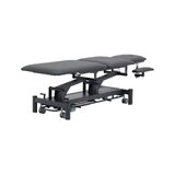Elektrisk massagebänk 5-delad Rila PRO - Grå ram, grå klädsel