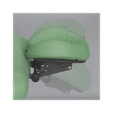 Massagebänk Smart Alu 70 Vinyl Flex K015 Grön