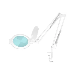 Lupplampa LED förstoringslampa moonlight 8013/6" vit för bordsskivan