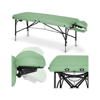 Massagebänk Smart Alu 70 Vinyl Flex K015 Grön