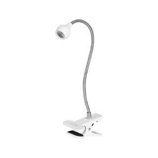 Glow Lampa UV LED Snake för skrivbord vit