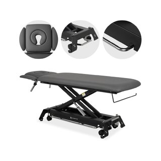 Evero Cross X4 ERGO behandlingsbänk fotbåge, grå