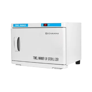 Handduksvärmare med UV-sterilisator 16 liter Vit