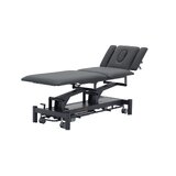 Elektrisk massagebänk 5-delad Rila PRO - Grå ram, grå klädsel