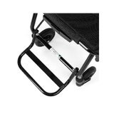 Rullstol transport ihopfällbar med handtag
