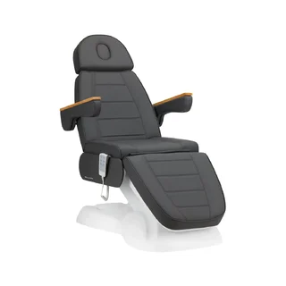 Elektrisk behandlingsstol Sillon Lux 273B, 3 motorer, Grå/Vit