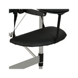 Bärbar Massagebänk Estetic Comfy Base K515, Svart, 65cm