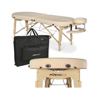 Massagebänk Elza Soft Touch K607 Moco Beige