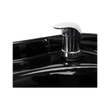 Schamponeringsstol Edge Noir, Svart