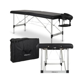 Bärbar massagebänk Nina Comfy Base K515 Svart 60cm