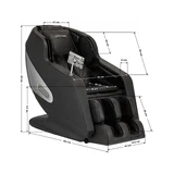 Sakura Comfort Plus 806 massagestol, svart