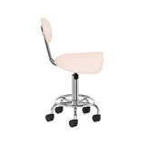 Sadelstol rosa 6001 med ryggstöd