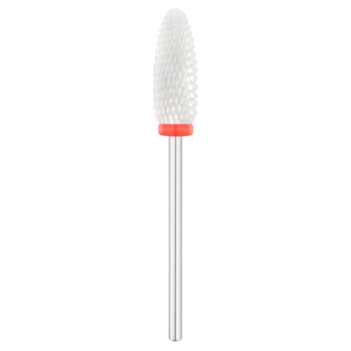 EXO Ceramic 307F – keramisk fräs, oval Ø 6,0 mm, fin (röd)